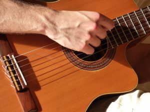 Gitarre Finger Picking
